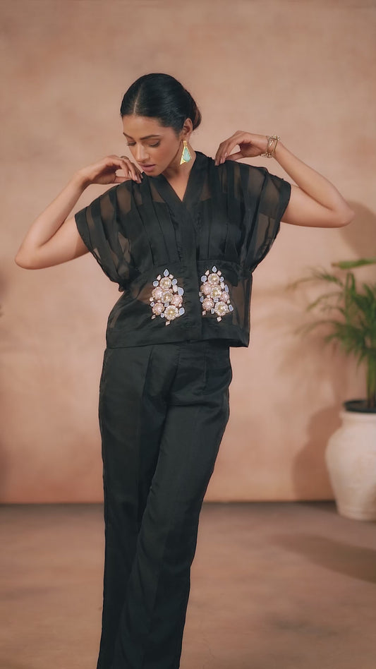Women Embroidery Co-ord Ser